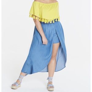 Simply Be Tencel Maxi Skort